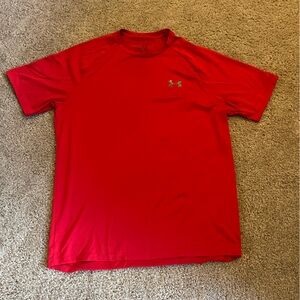 Under Armour red dri-fit shirt